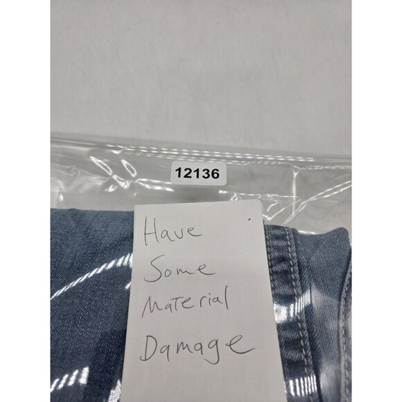 Miss Me Jeans Womens 27 Medium Blue Sunny Skinny Distressed Ripped Denim Pants - Picture 11 of 11